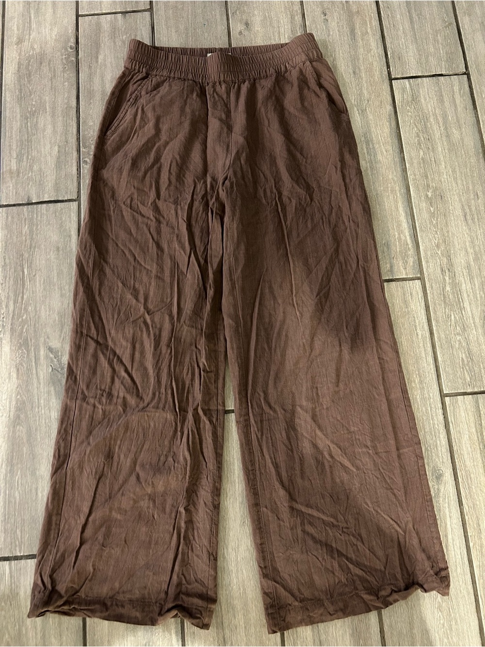 Marine Layer Allison pleated wide leg Trousers